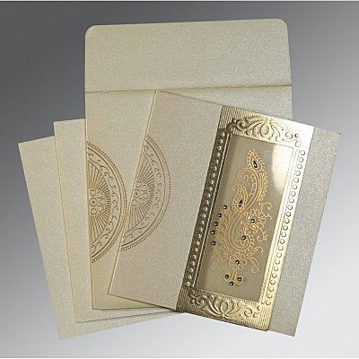 Stani Wedding Invitations Photography Ivory Shimmery Paisley Themed Foil Stamped Wedding Invitations I 8230o 123weddingcards